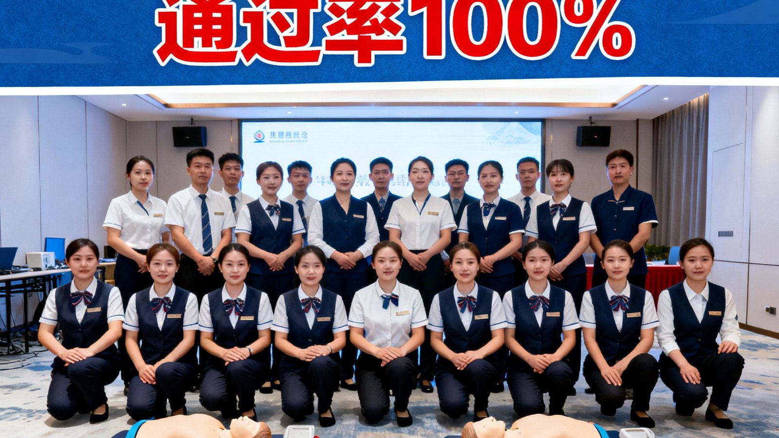 美狮贵宾会全体一线服务人员完成2025年度CPR急救复训，通过率100%